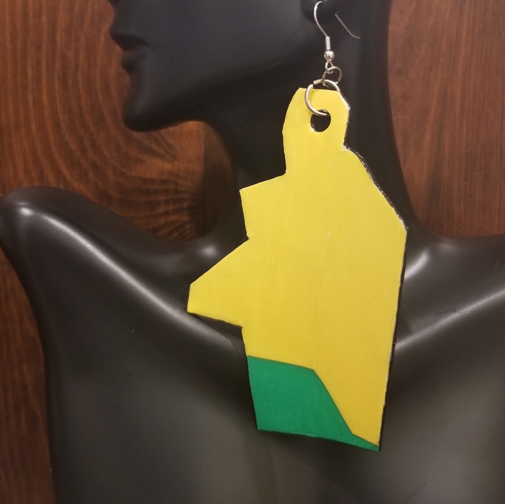 Inspirational Quote Earrings View 2